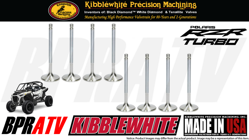 Kibblewhite Precision Valve Kit Turbo Polaris® RZR Turbo XP Turbo (S) 2016-2025