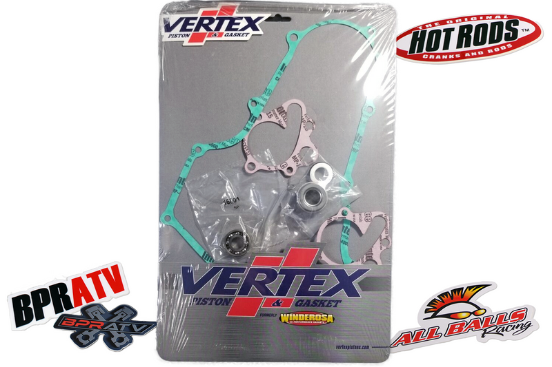 86-89 Honda TRX250R TRX 250R Hot Rods Vertex Water Pump Rebuild Kit Seal Bearing