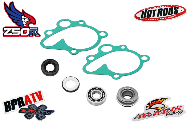 86-89 Honda TRX250R TRX 250R Hot Rods Vertex Water Pump Rebuild Kit Seal Bearing