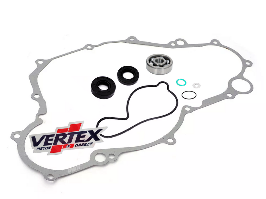 Yamaha YFZ450 YFZ 450 Moose Vertex Water Pump Rebuild Kit Seals Bearing Gaskets