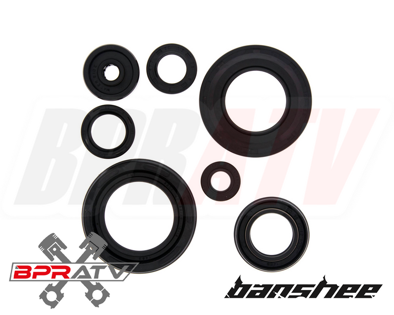 Banshee Wiseco Stroker Complete Bottom End Motor Rebuild Kit +4mil Hotrods Crank