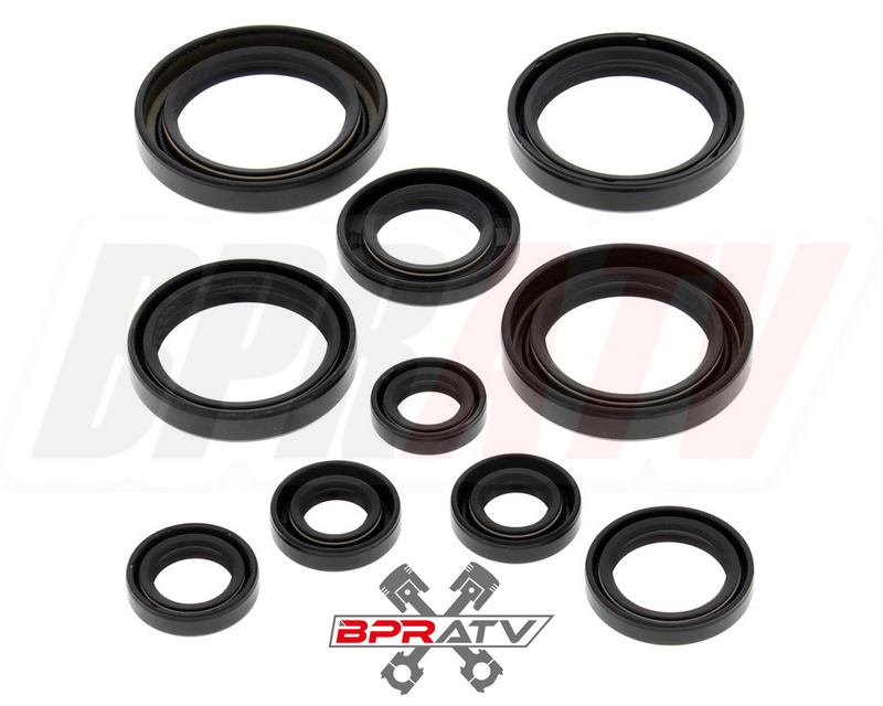 04 05 Honda TRX450R Left Side OEM Crankcase Gaskets Seals Bearings 11200-HP1-670