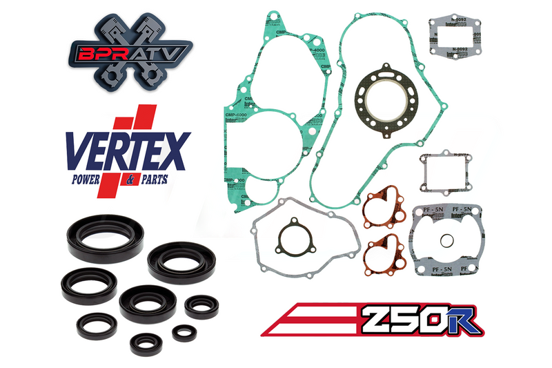 86-89 Honda TRX250R ATC250R Vertex Complete Gasket Kit with Engine Seals 808814