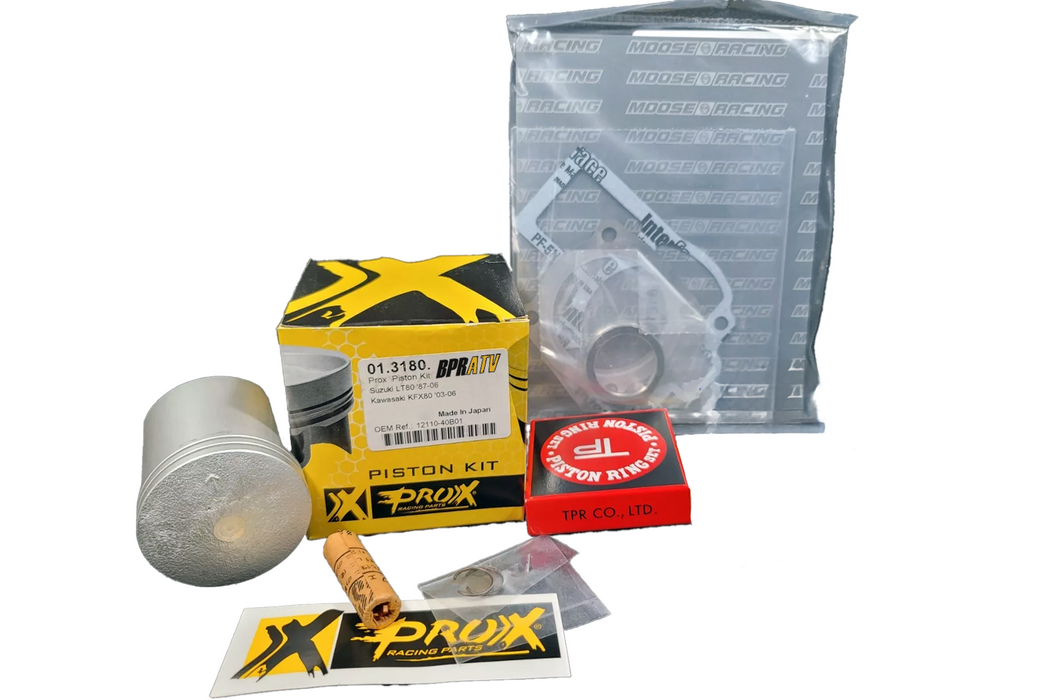 87-06 Suzuki LT80 LT 80 Power Top End Rebuild Kit Pro X Piston Gaskets Cylinder