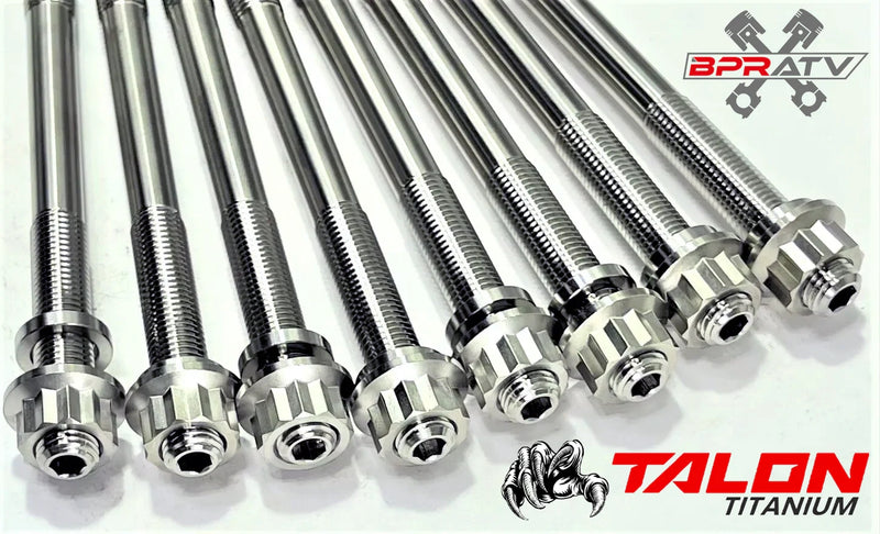 Yamaha YXZ 1000R OEM Piston Rings All 3 Ring Set MLS Head Gasket Titanium Studs!