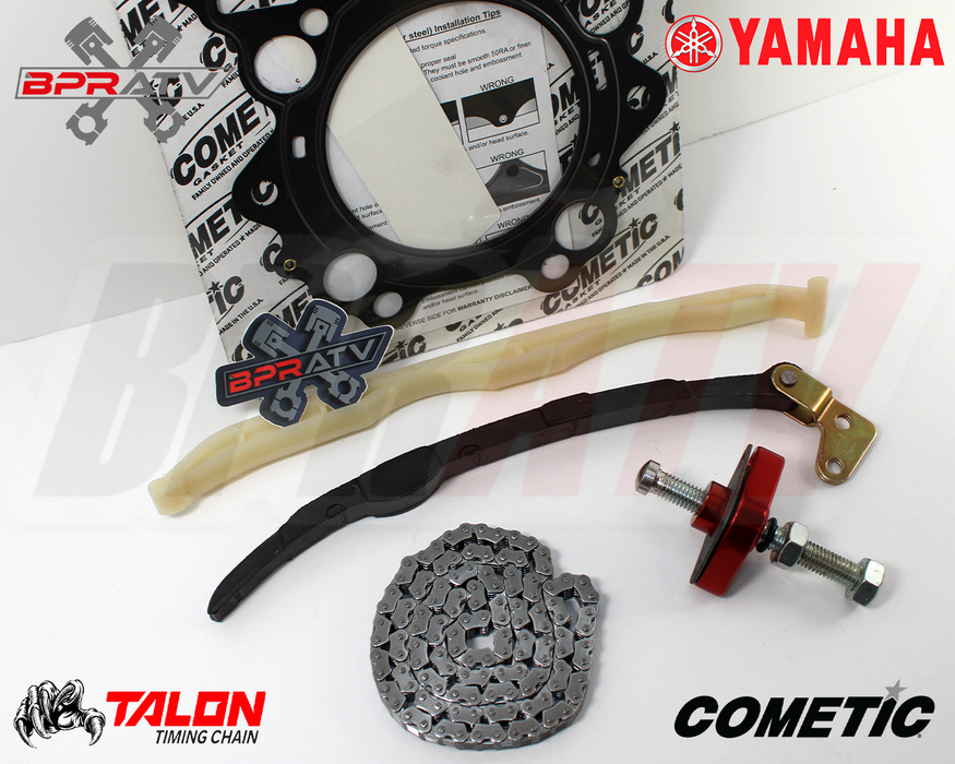 Yamaha Rhino 660 YXR660 Cam Timing Chain Guides Tensioner Kit Cometic MLS Gasket