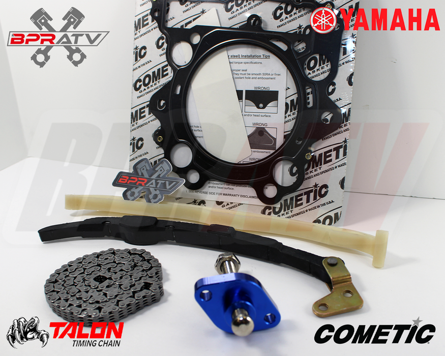 Yamaha Rhino 660 YXR660 Cam Timing Chain Guides Tensioner Kit Cometic Gasket MLS