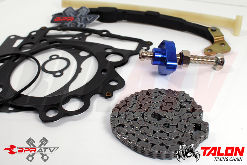 Yamaha Grizzly 660 YFM660 YFM 660 Cam Timing Chain Guides BLUE CNC Tensioner Kit