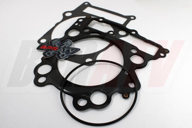 04-07 Rhino 660 Cam Timing Chain Guides RED Cam Chain Tensioner Kit & Top Gasket