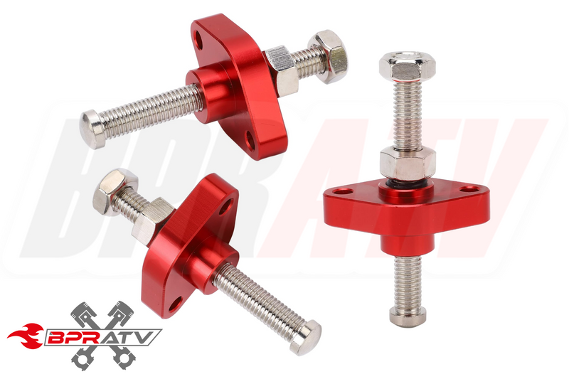 04-07 Rhino 660 Cam Timing Chain Guides RED Cam Chain Tensioner Kit & Top Gasket