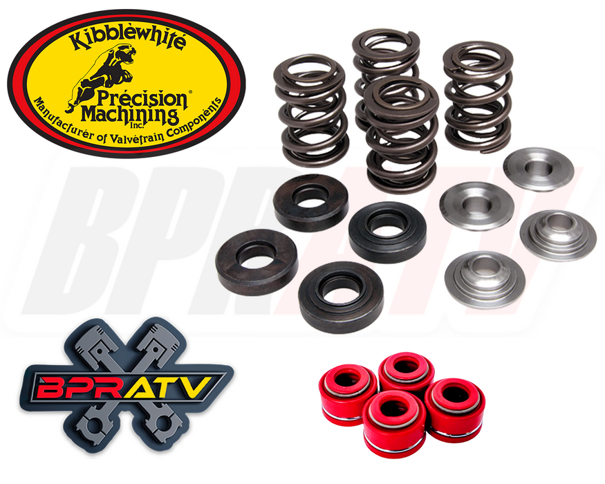 Suzuki Z400 DRZ400 LTZ400 Kibblewhite Valves Titanium Springs Guides Cometic Kit