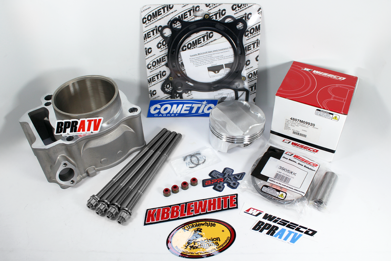 Polaris Predator 500 Outlaw Cylinder Wiseco Piston Ti Studs Top End Rebuild Kit
