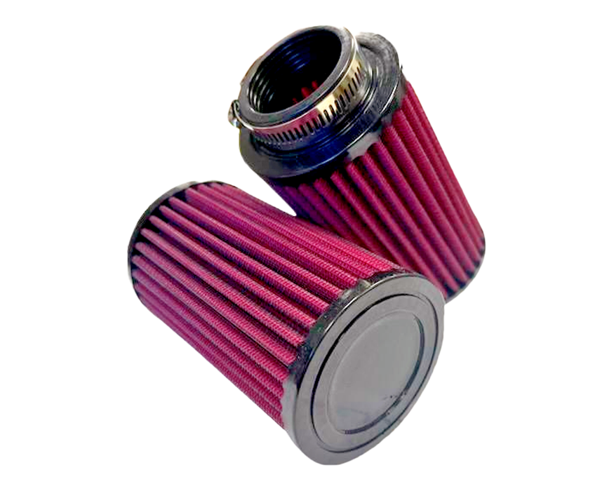 Banshee Air Filters 36mm 38mm Carbs K&N Style Hi Flow Pod Filter Pair Pods 14Ply