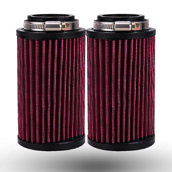 Banshee 38mm 38 mil Lectron Carb Carbs Air FIlters K&N Style 6 Inch Pod FIlters