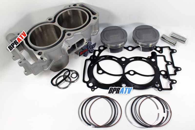 11-14 Polaris RZR XP 900 XP900 Cylinder 93mm Pistons Gaskets Top End Rebuild Kit