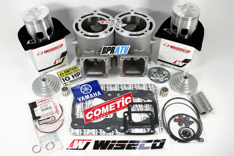 BPRATV Banshee ARES 68mm Big Bore Big Ported Nikasil Cylinders WISECO Piston Set