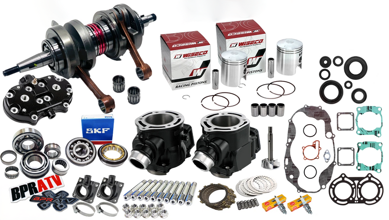 Banshee Rebuild Kit Cylinder Head Complete Top Bottom End Assembly Repair Parts!