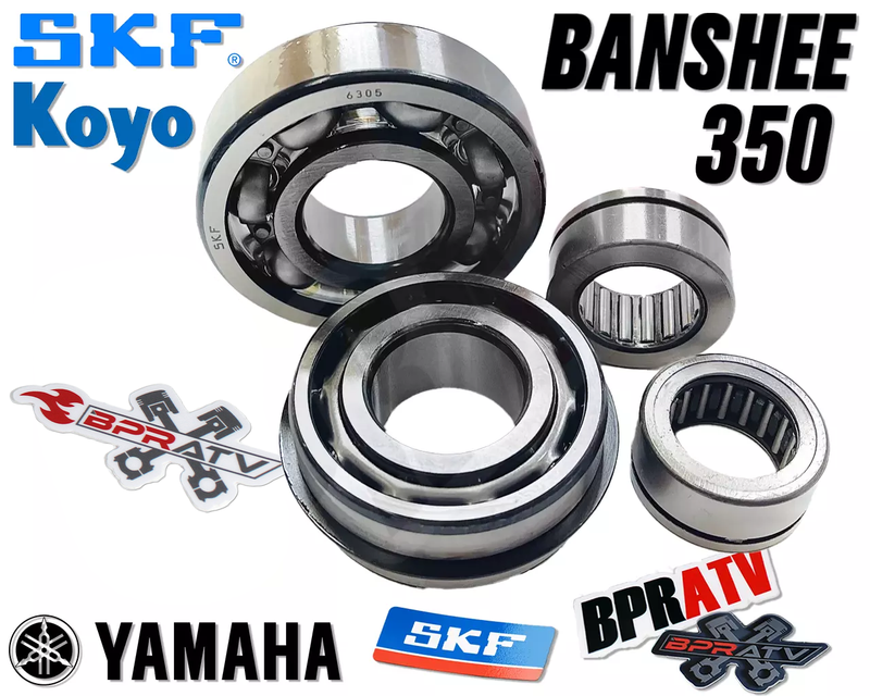 BPRATV Yamaha Banshee 350 Transmission Bearing Rebuild OEM Upgrade Kit Koyo SKF