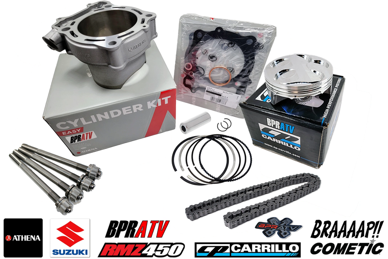 Best 08+ RMZ450 RMZ 450 Athena Big Bore Kit 100mm Cylinder P400510100016 Top End