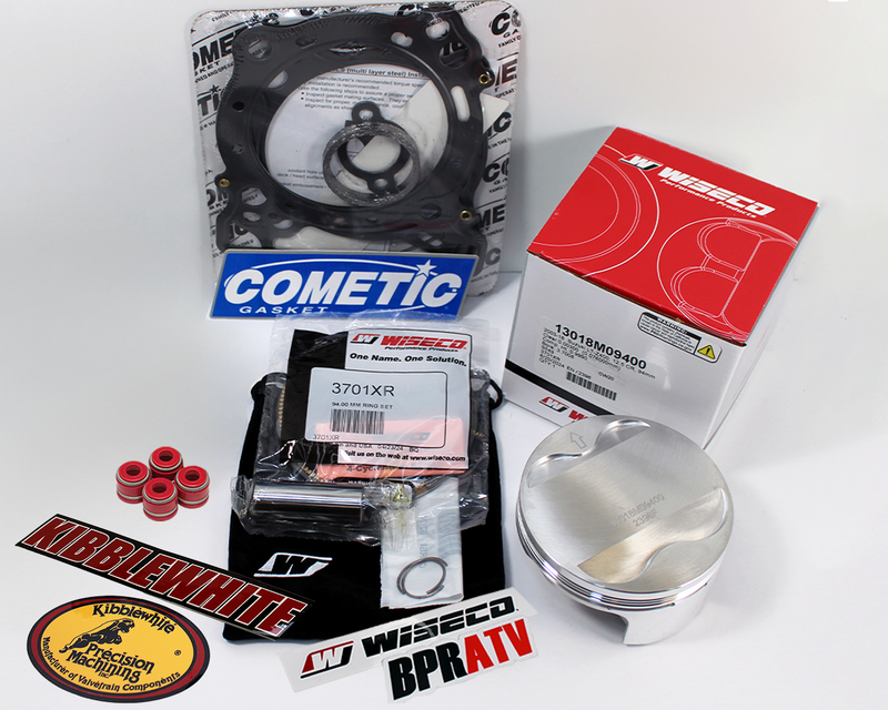 Suzuki DRZ400 DRZ 400 94mm +4 Big Bore Wiseco Piston 12.5:1 Cometic Gasket Seals