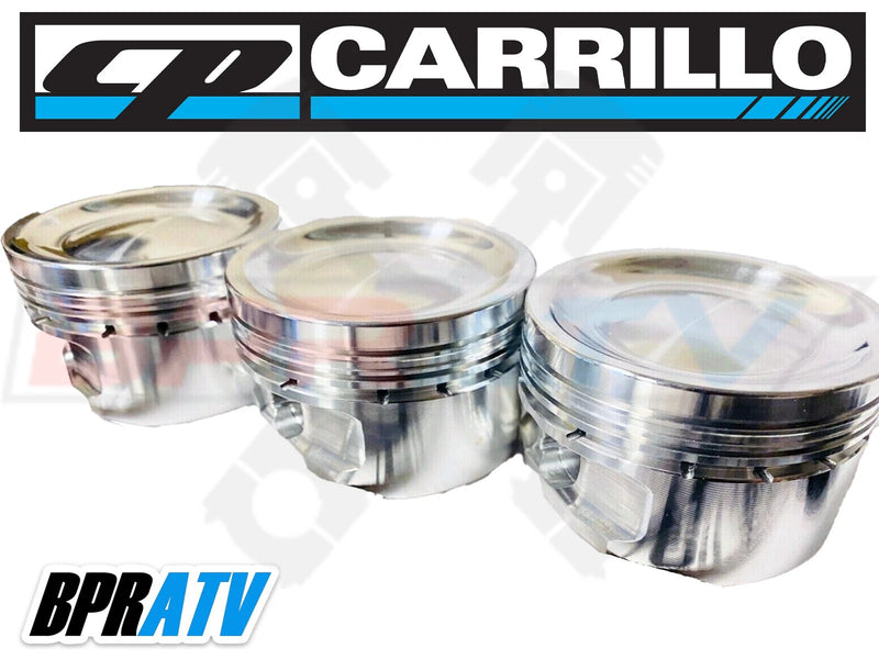 Can Am Maverick X3 Turbo Stock Bore 9.5:1 CP Carrillo Piston Pistons Kit (All 3)