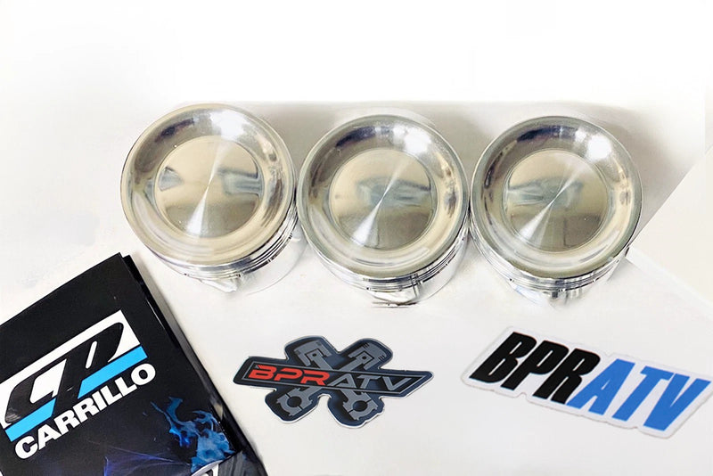 Can Am Maverick X3 Turbo Stock Bore 9.5:1 CP Carrillo Piston Pistons Kit (All 3)