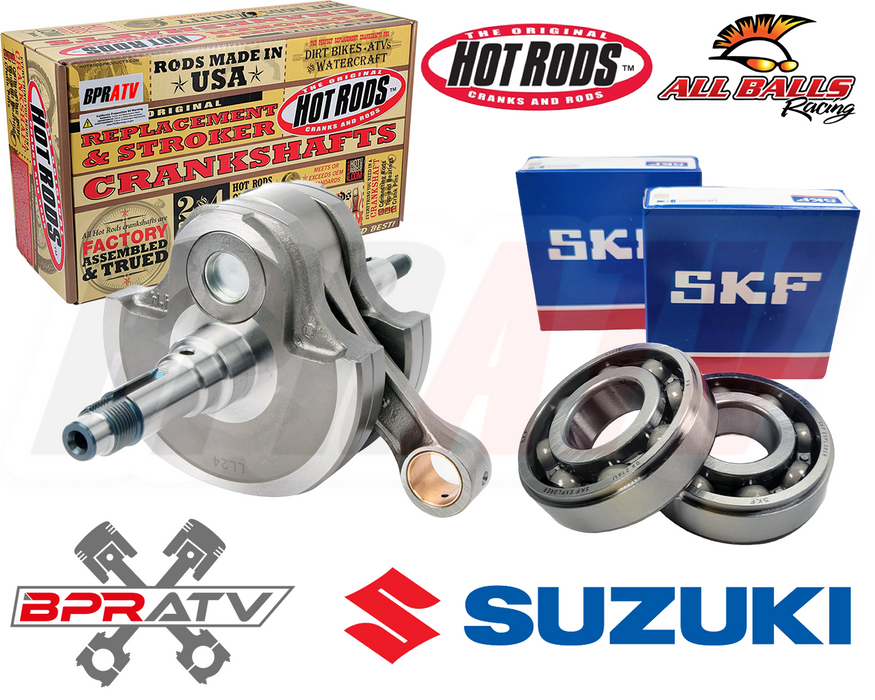 DRZ400E DRZ 400E Electric Start Hotrods Stroker Crank 4 mil Crankshaft Bearings