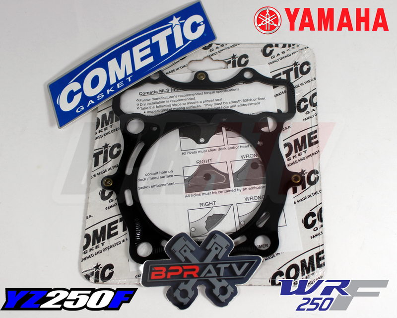 01-13 YZ250F YZ WR 250F Cometic Big Bore Head Gasket 79mm 80mm Cylinder Gasket