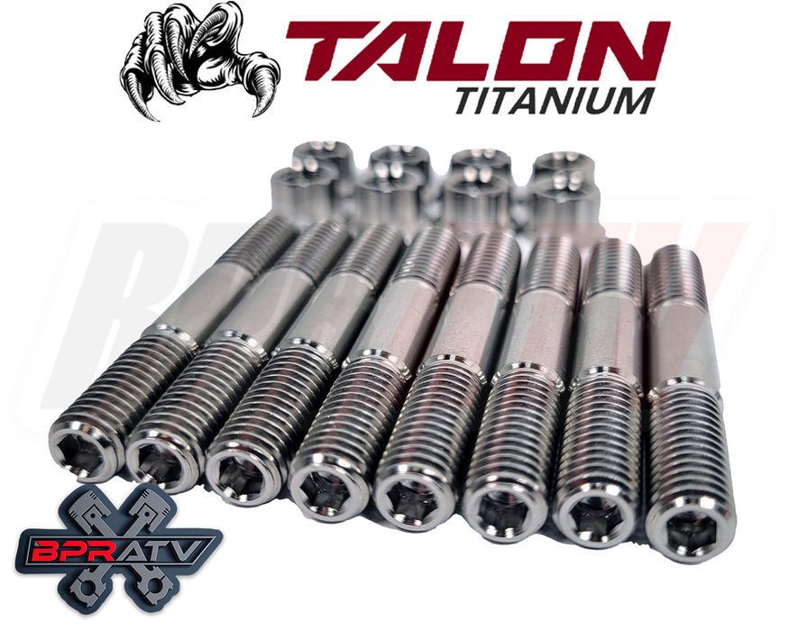 YZFR6 YZF-R6 YZF R6 Exhaust Studs Stud Set Talon Titanium Hardened Stud Stud Kit