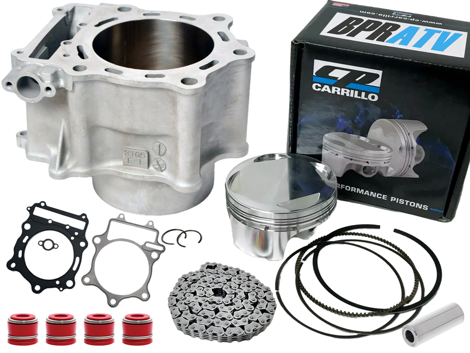 King Quad LTA700 Big Bore 104mm +2 mm OEM CYLINDER CP Piston Top End Rebuild Kit