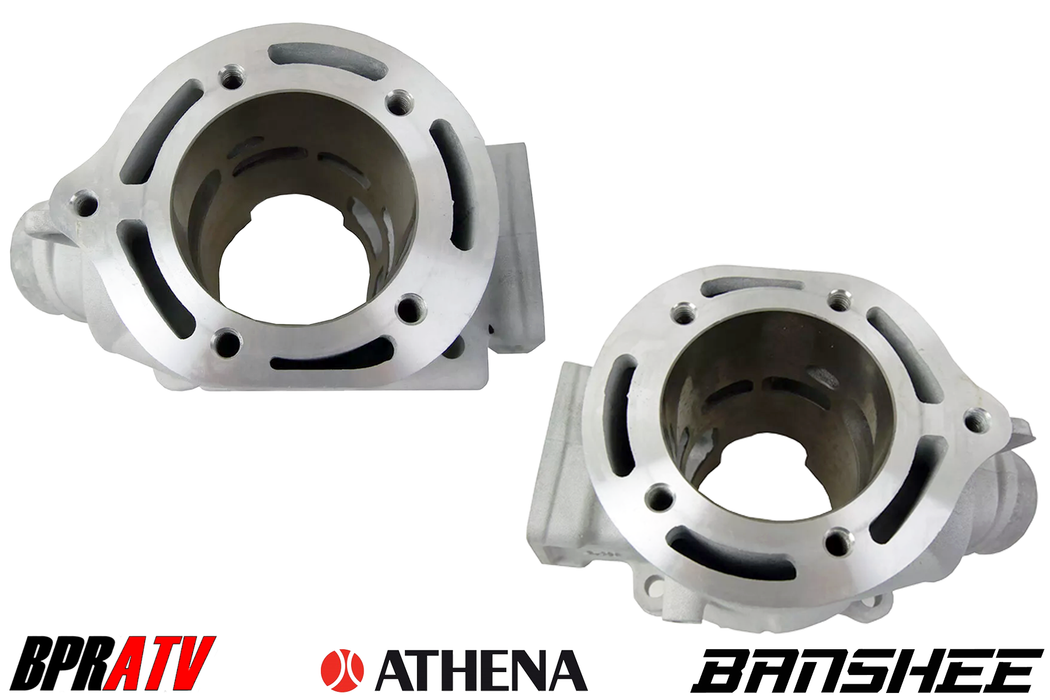 Ported Banshee Athena Cylinders 421cc Big Bore Full Race Port Cylinders Set Pair