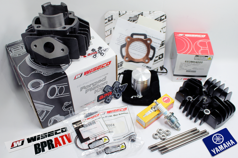 81-25 Yamaha PW50 Y-Zinger Stock Bore Complete WISECO Piston Top 81-25 Yamaha PW50 Y-Zinger Stock Bore Complete WISECO Piston Top