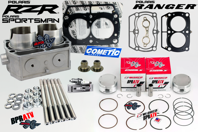 Polaris Ranger RZR Sportsman 800 Top End Rebuild Kit Cylinder Piston Gaskets Kit