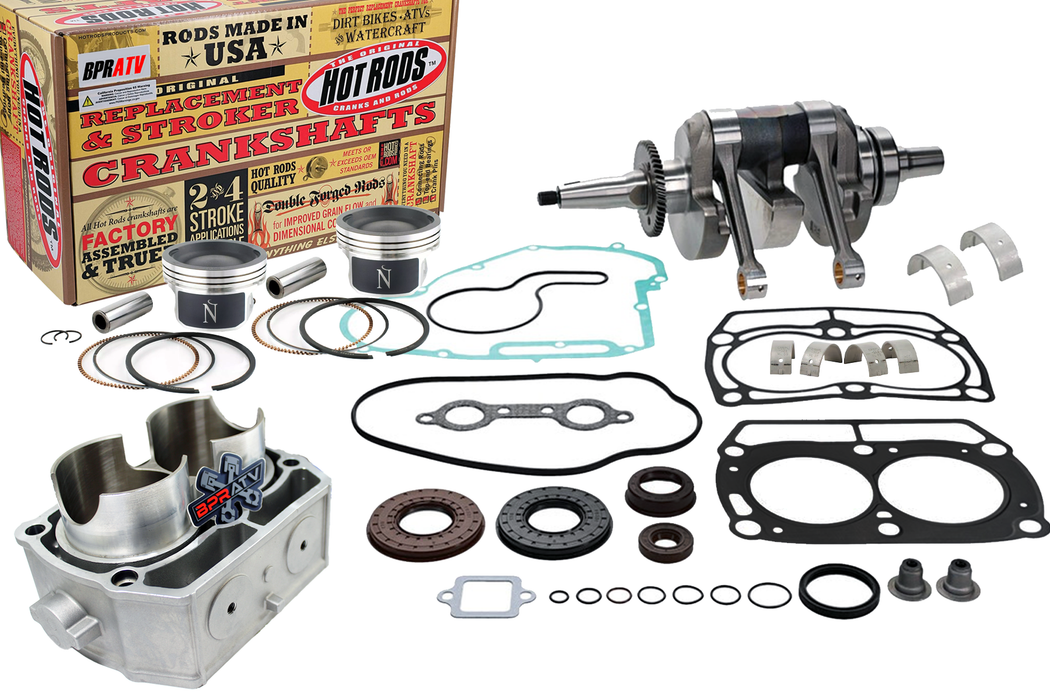 Polaris Sportsman RZR Ranger 800 HO Engine Rebuild Kit Crank Piston Gasket 11-15