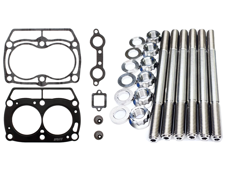 RZR800 Sportsman RZR 800 Head Studs Bolts Stud Cylinder Head Top End Gasket Kit