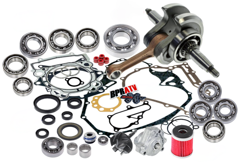 Raptor 700 Complete Stroker Motor Bottom End Rebuild Oil Water Pump Rebuild Kit!