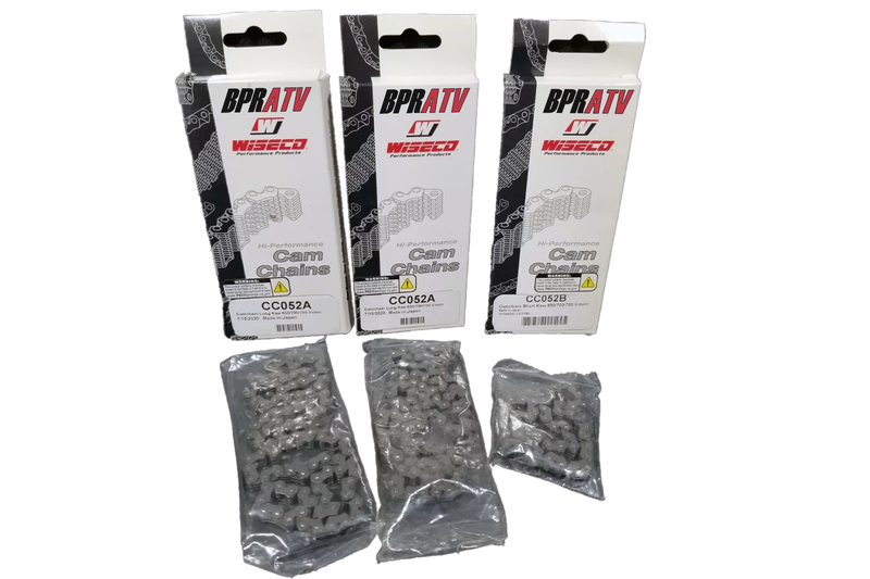 05-13 Kawasaki KVF650 KVF 650 Brute Force WISECO Cam Chains Timing Chain Set Kit