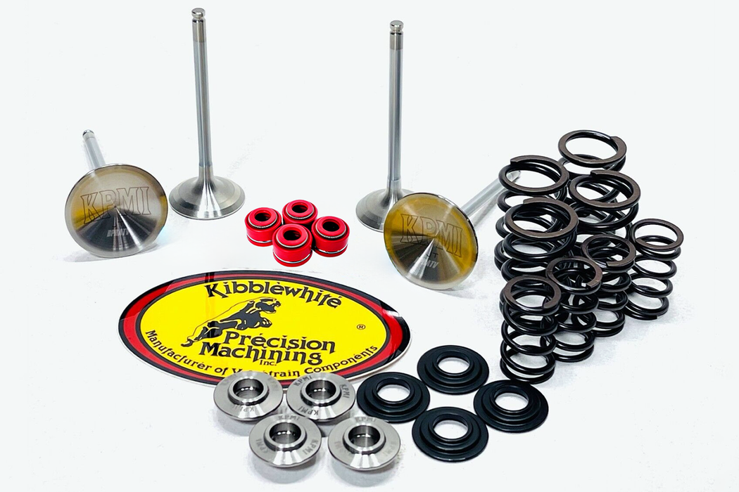 Suzuki LTZ400 Z400 Kibblewhite White Diamond Valves Titanium Spring Kit Red Seal