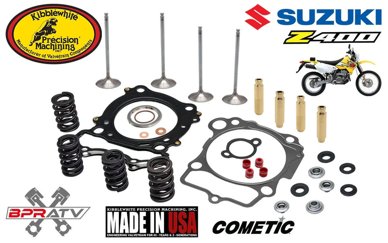 00-25 Suzuki DRZ400 DRZ 400 Kibblewhite Valves Springs Cylinder Head Service Kit