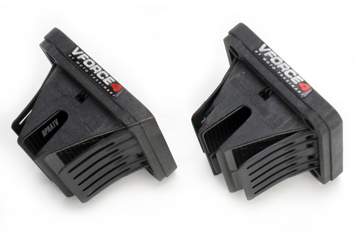 Banshee V Force 4 Pair Reed Valve Cages VForce Reeds Yamaha YFZ 350 Fo ...