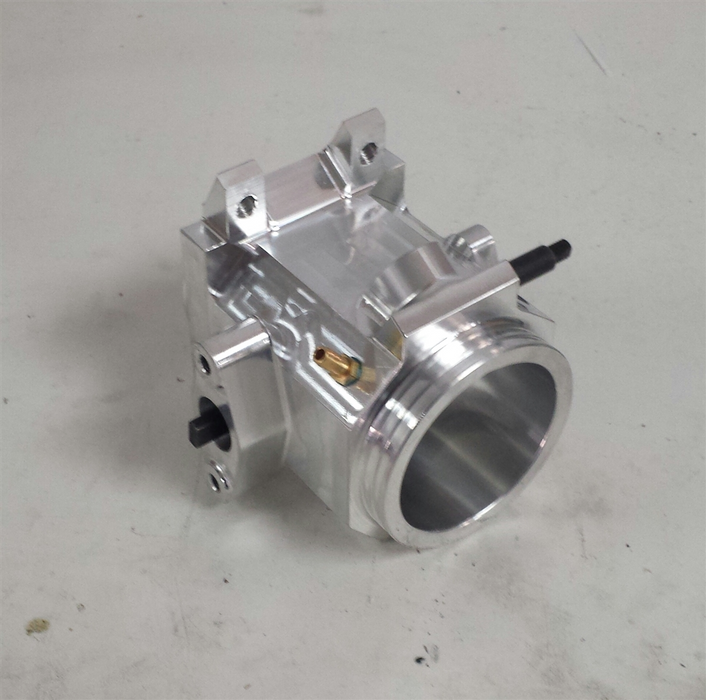 08+ Raptor 700 50mm 50 mil Billet Throttle Body Stock Big Bore Overbore +6 Large