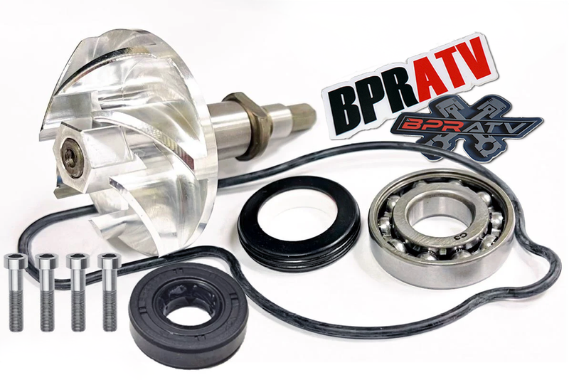 03-13 YZ450F YZ 450F Billet Water Pump Rebuild Kit CNC Impeller Gear Shaft Seal