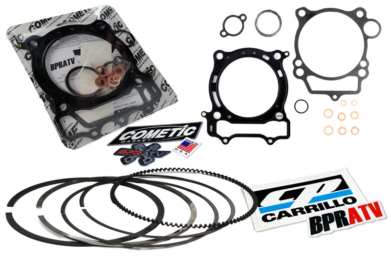 YFZ450R YFZ 450R YFZ450X 95mm Stock Standard Bore CP Piston Rings Cometic Gasket