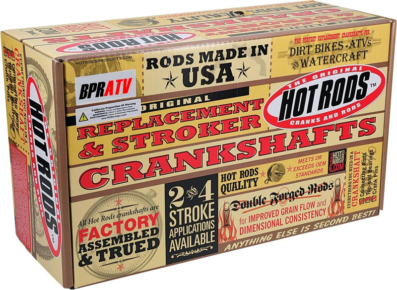 Yamaha Banshee 115mm Long Rod Stroker Crank +4mm 4 mil Wrist Bearings Crankshaft