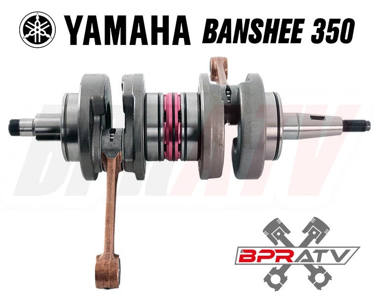 Yamaha Banshee 115mm Long Rod Stroker Crank +4mm 4 mil Wrist Bearings Crankshaft