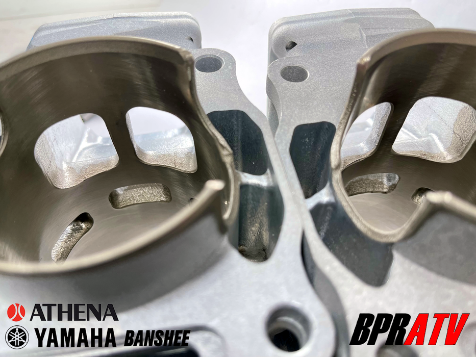 Ported Banshee Athena Cylinders 421cc Big Bore Full Race Port Cylinders Set Pair