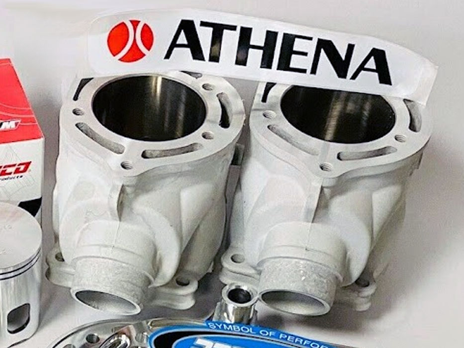 Ported Banshee Athena Cylinders 421cc Big Bore Full Race Port Cylinders Set Pair