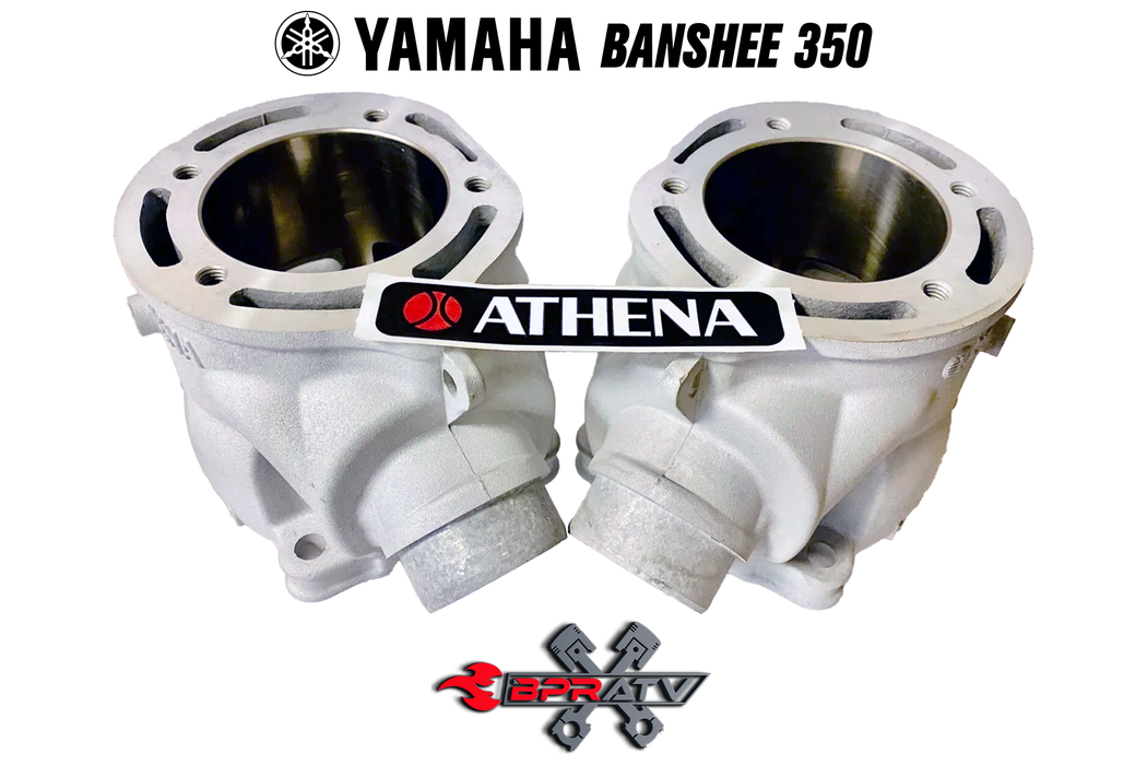 Ported Banshee Athena Cylinders 421cc Big Bore Full Race Port Cylinders Set Pair