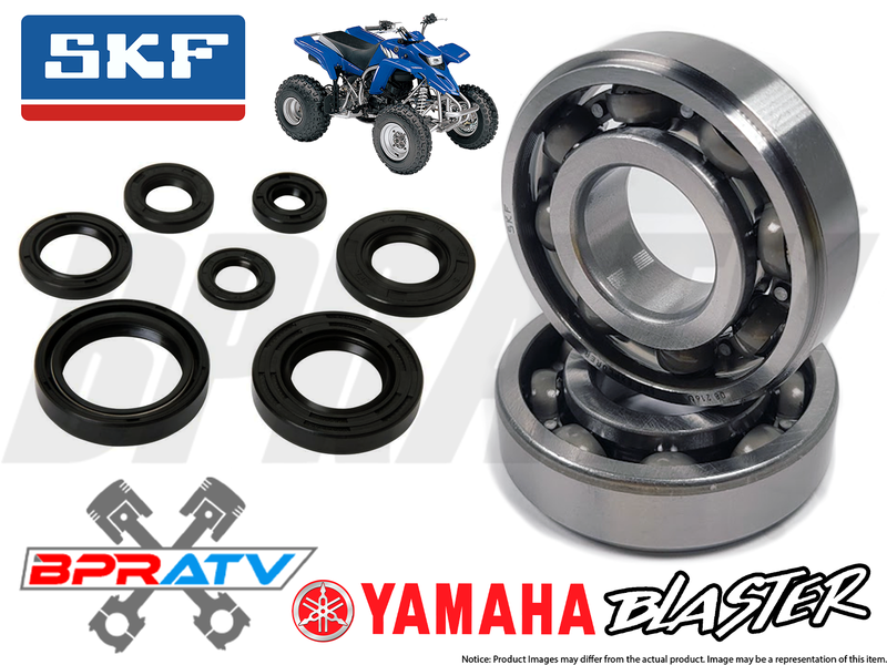 Yamaha Blaster YFS200 Stock Bore Cylinder Crank Wiseco Piston Simple Rebuild Kit