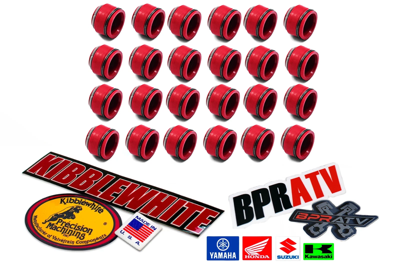 🔥Yamaha YFZ450 YFZ 450 Kibblewhite Viton Valve Stem Seals Seal Set of 5 Five⚡